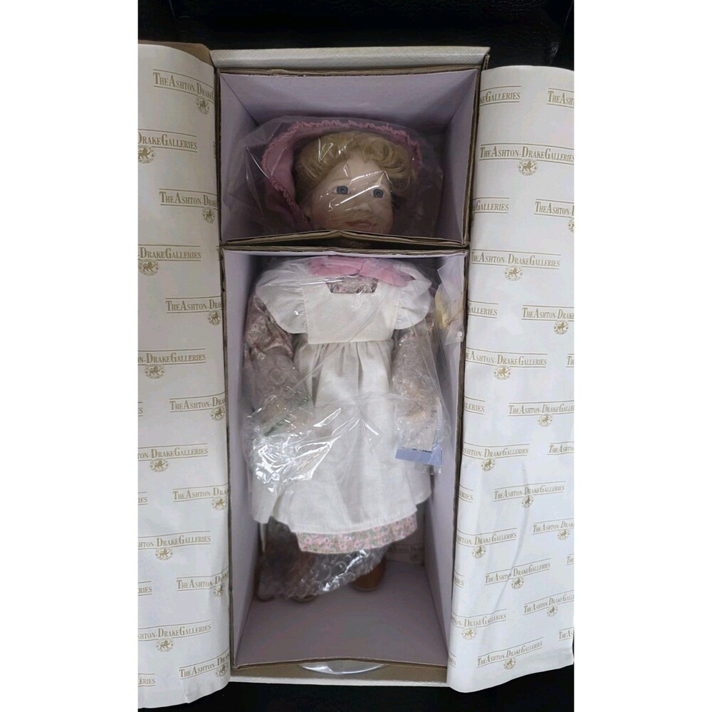 Carrie Little House on the Prairie Doll 13 inch Original Box Ashton Drake COA